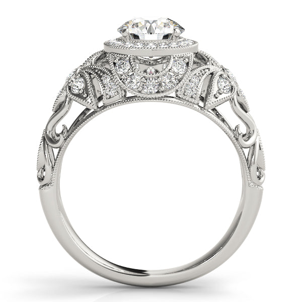 Engagement Rings Halo Round - TN84672