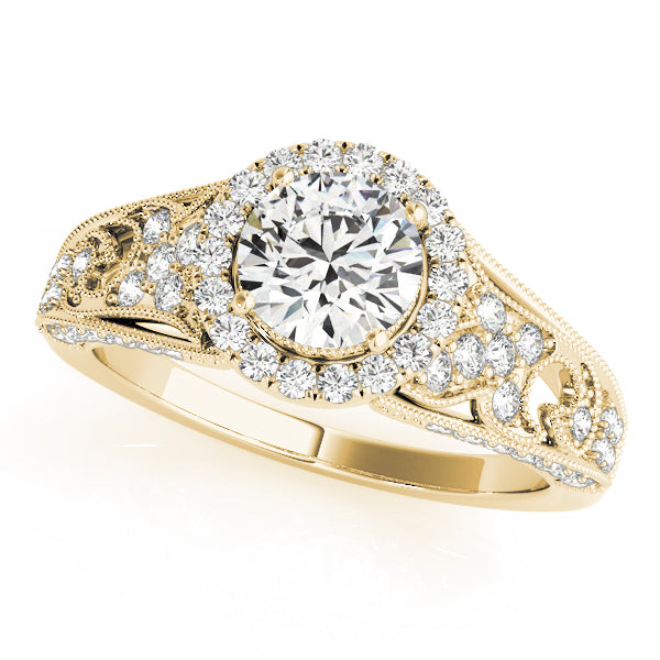 Engagement Rings Halo Round - TN84673