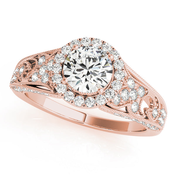 Engagement Rings Halo Round - TN84673