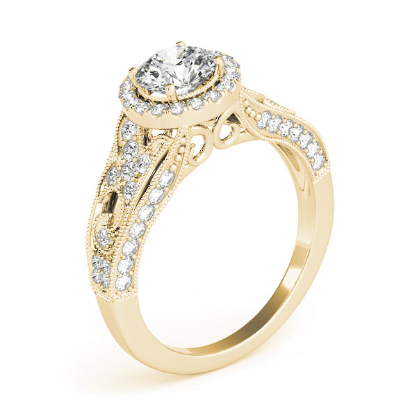 Engagement Rings Halo Round - TN84673