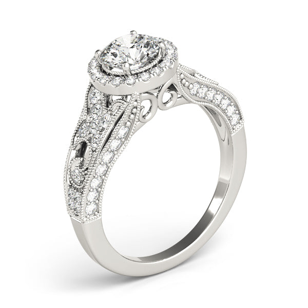 Engagement Rings Halo Round - TN84673