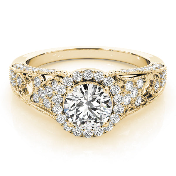 Engagement Rings Halo Round - TN84673