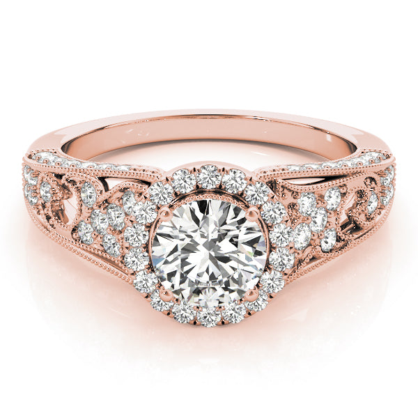 Engagement Rings Halo Round - TN84673