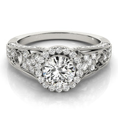 Engagement Rings Halo Round - TN84673