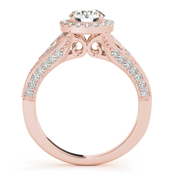 Engagement Rings Halo Round - TN84673