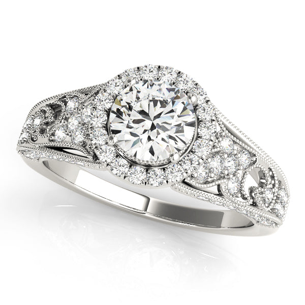 Engagement Rings Halo Round - TN84673