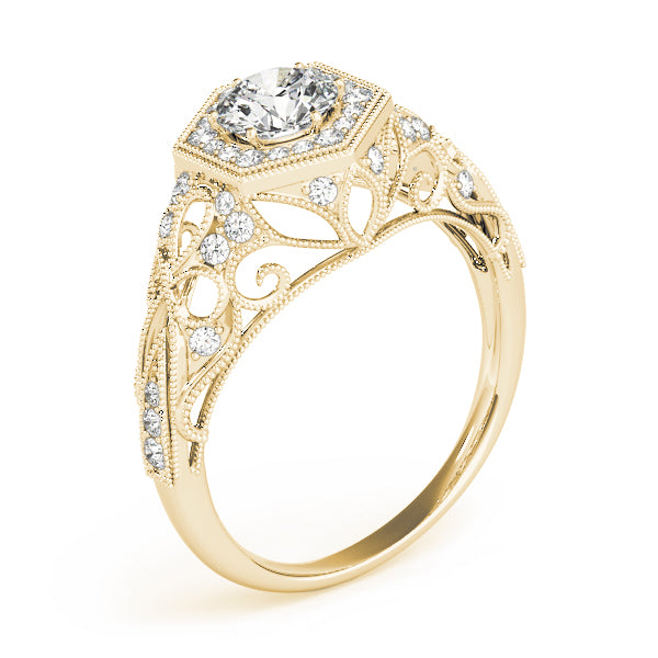 Engagement Rings Halo Round - TN84676