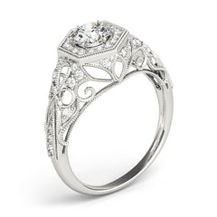 Engagement Rings Halo Round - TN84676