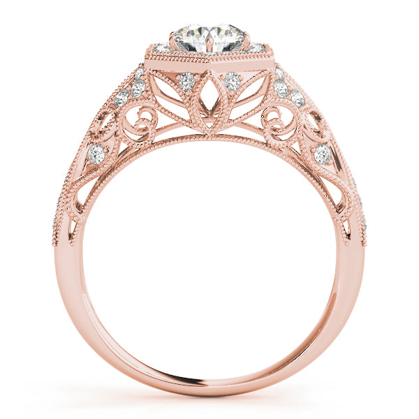 Engagement Rings Halo Round - TN84676