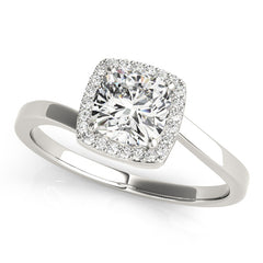 Engagement Rings Halo Square & Cushion - TN84764