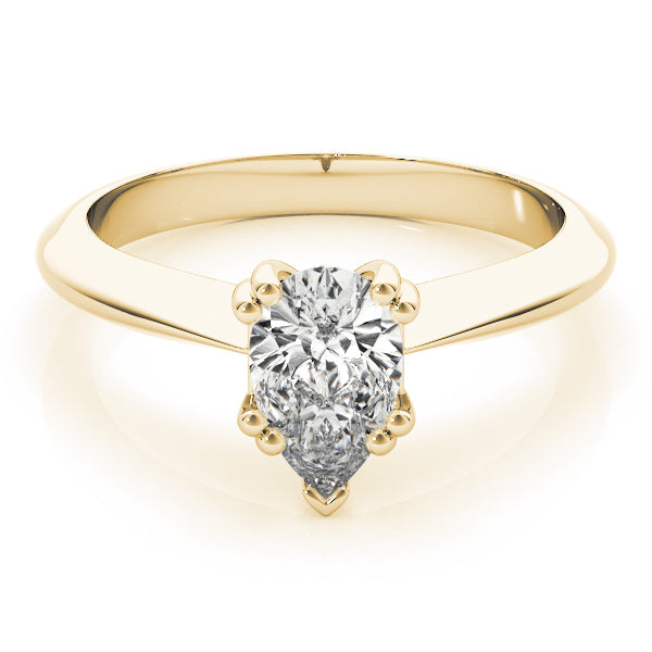 Double Prong Pear Engagement Ring - TN84957