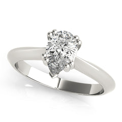 Double Prong Pear Engagement Ring - TN84957