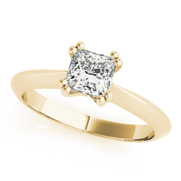 Double Prong Princess Cut Engagement Ring - TN84958