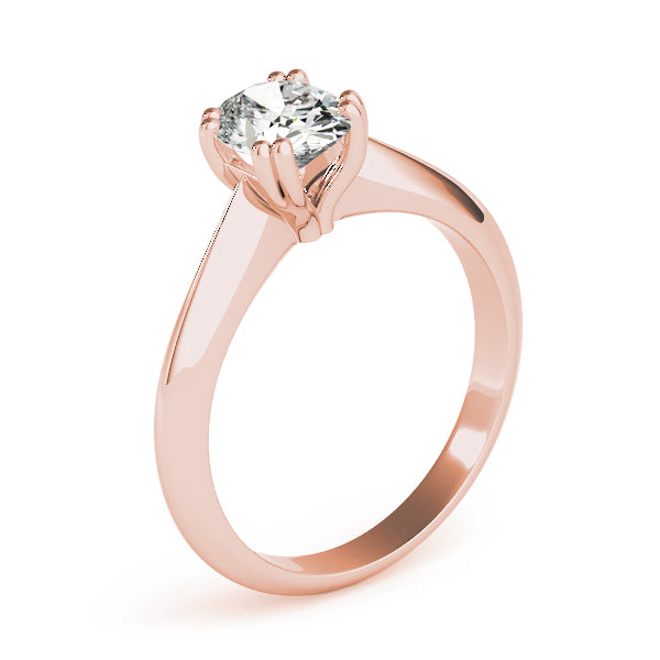 Double Prong Oval Engagement Ring - TN84959