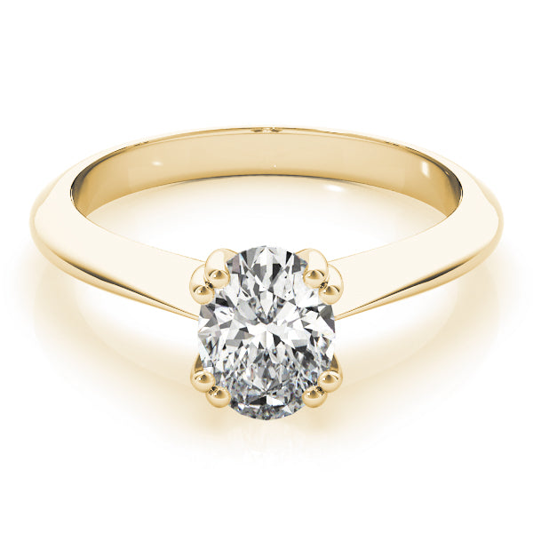 Double Prong Oval Engagement Ring - TN84959