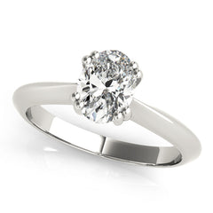 Double Prong Oval Engagement Ring - TN84959