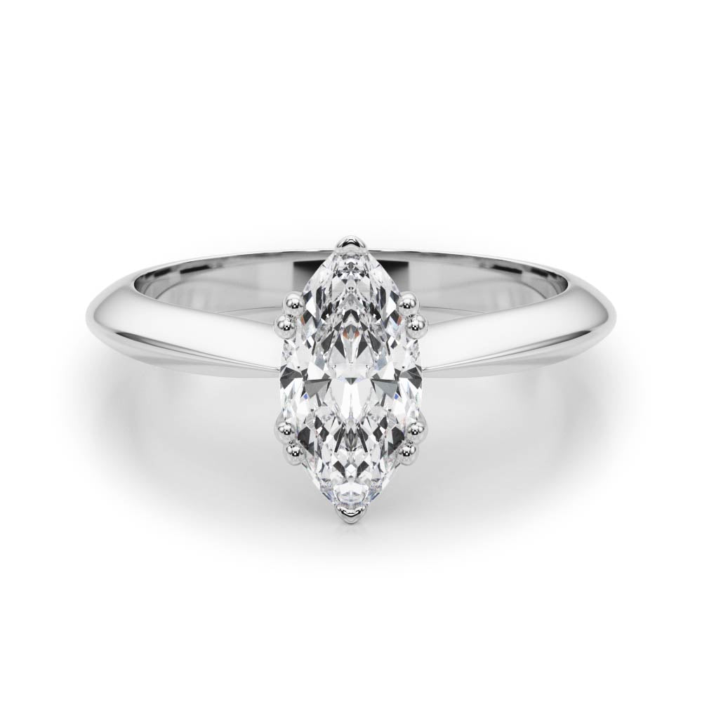 Double Prong Marquise Engagement Ring - TN84961