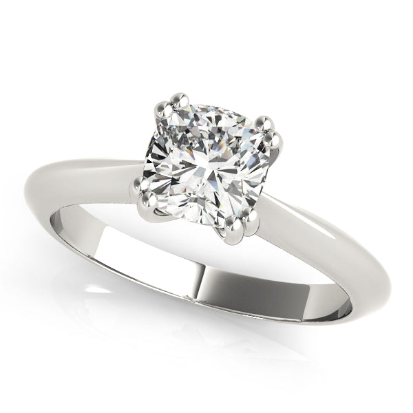 Double Prong Cushion Engagement Ring - TN84962