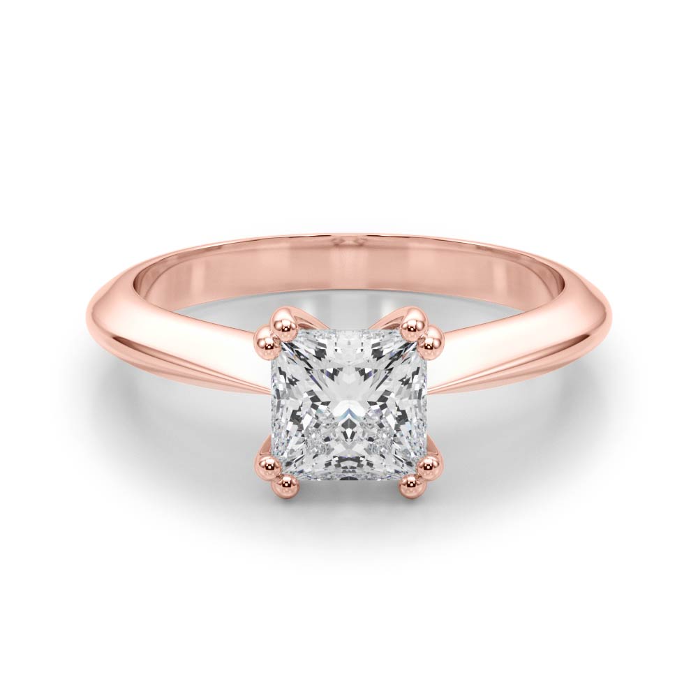 Double Prong Cushion Engagement Ring - TN84962