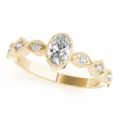 Oval Color Center Ring - TN85040