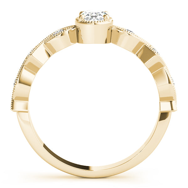 Oval Color Center Ring - TN85040