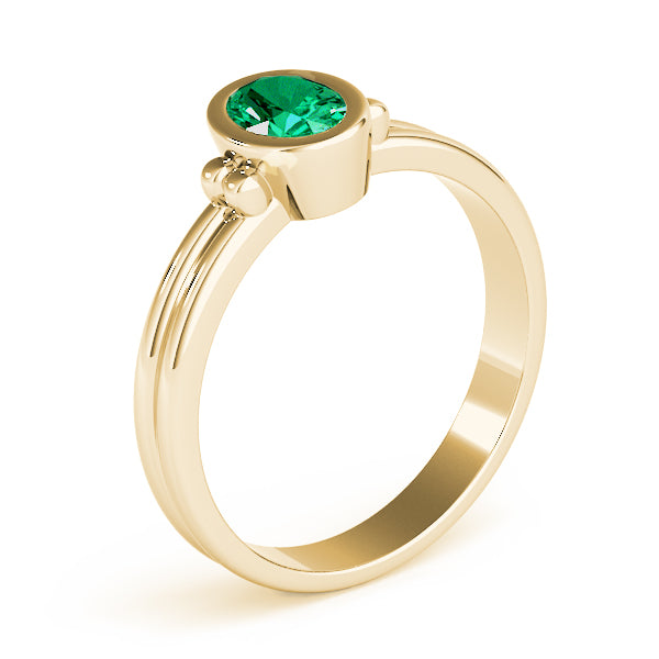 Oval Color Center Ring - TN85041