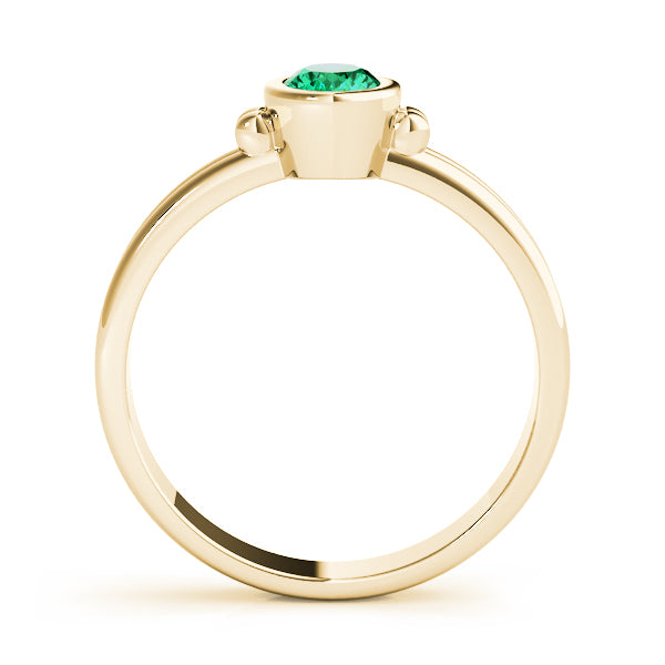 Oval Color Center Ring - TN85041