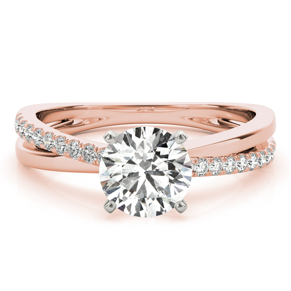 Engagement Ring Split Shank - TN85112