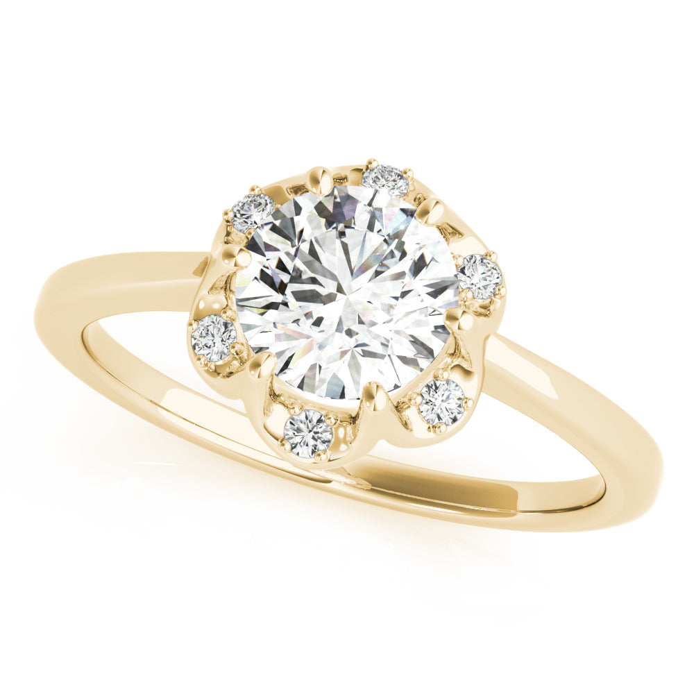 Engagement Rings Round Center - TN85119