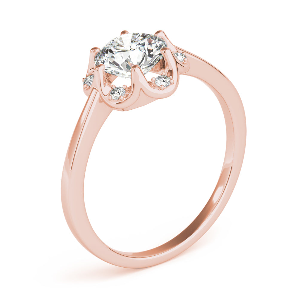 Engagement Rings Round Center - TN85119