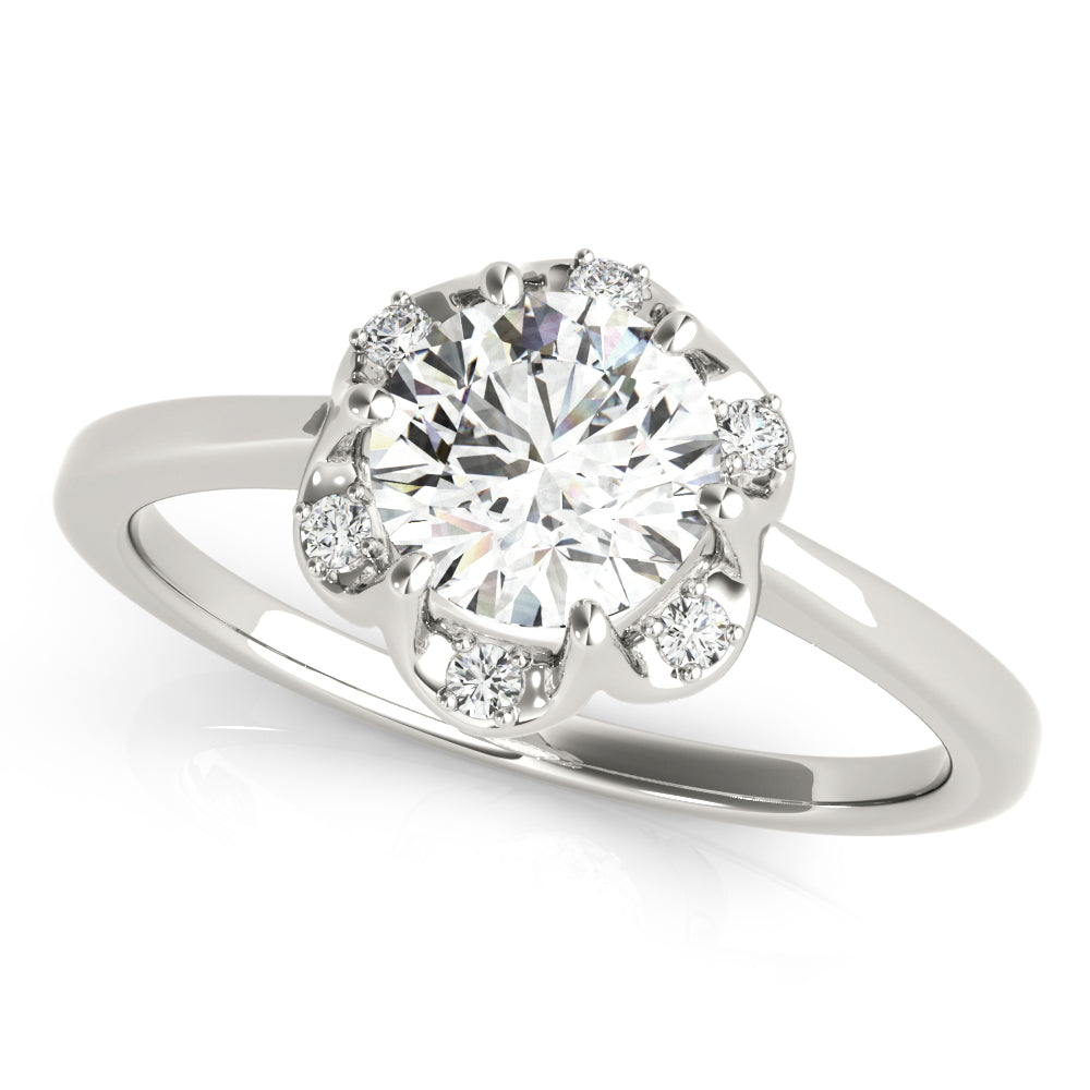 Engagement Rings Round Center - TN85119