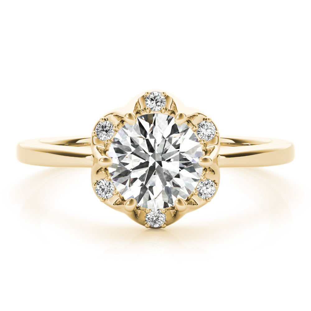 Engagement Rings Round Center - TN85119