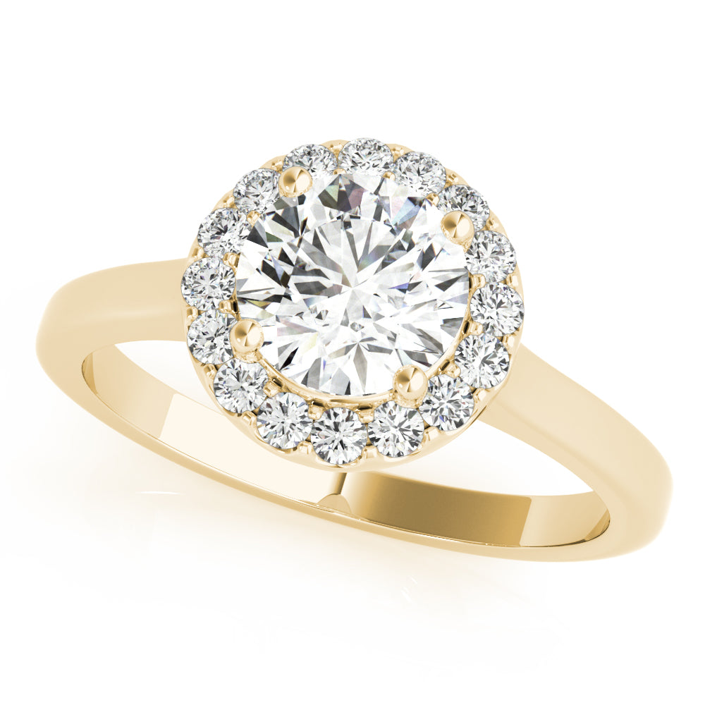 Engagement Rings Round Halo - TN85127