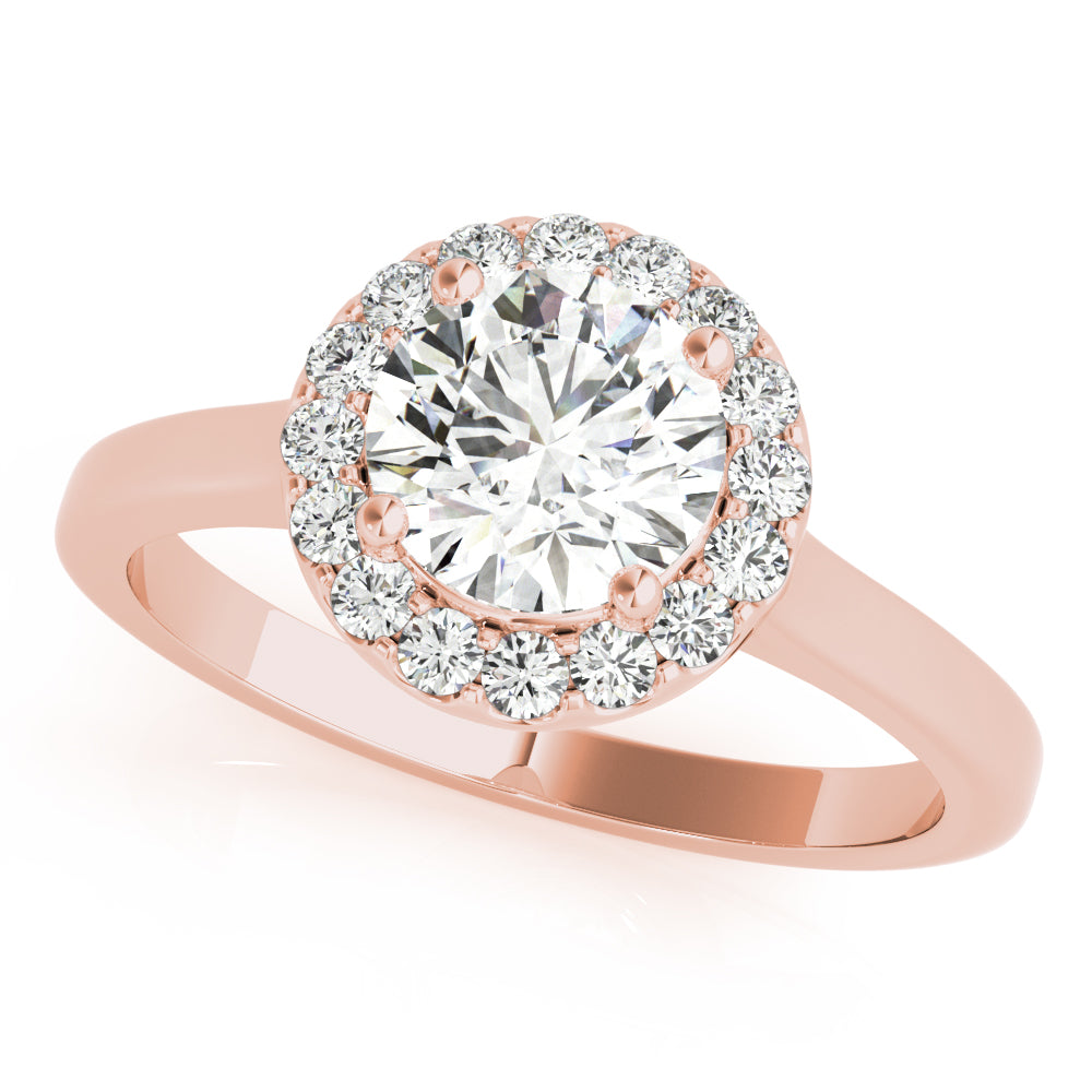 Engagement Rings Round Halo - TN85127