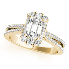 Emerald Cut Engagement - TN85145