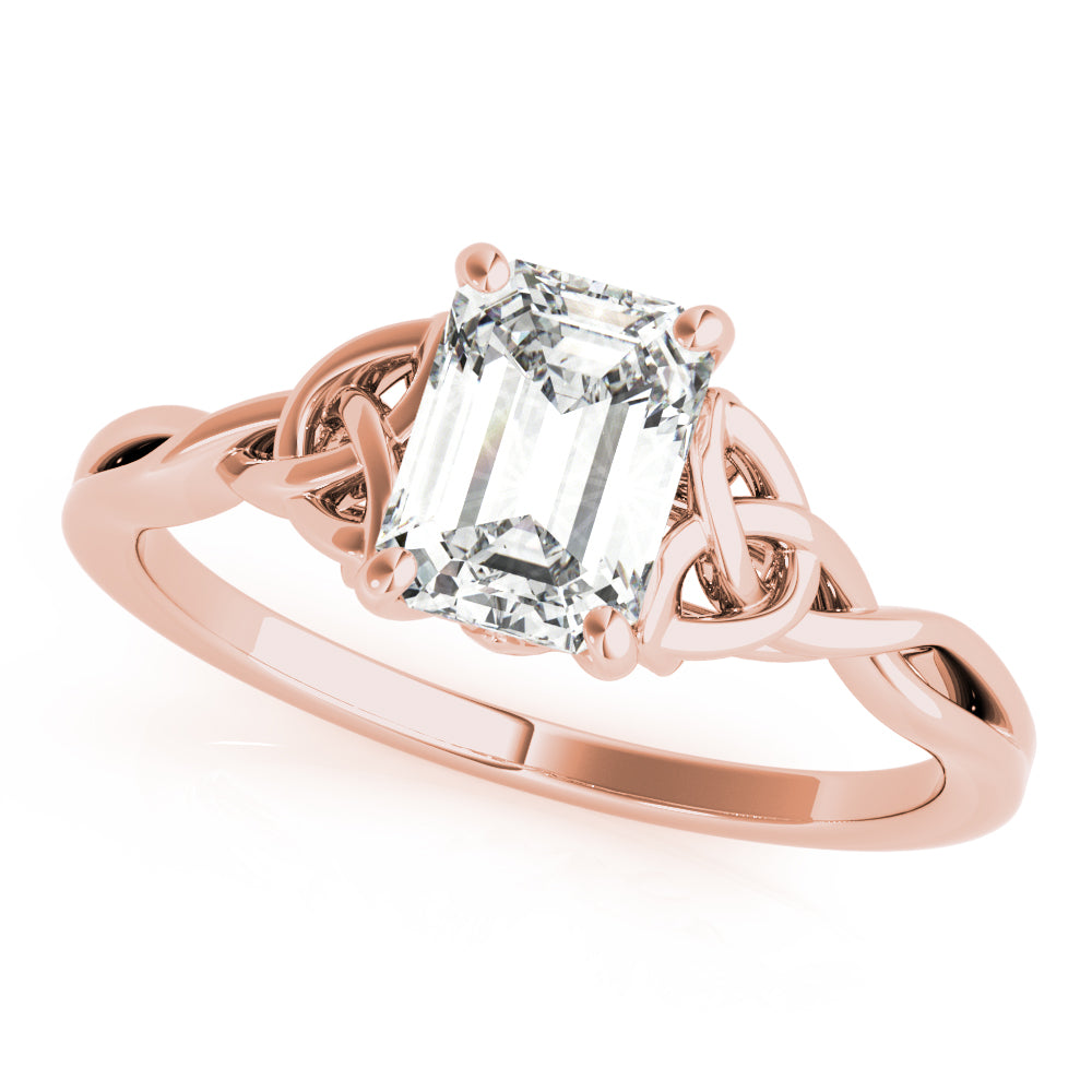 Emerald Cut Color Solitaire - TN85156