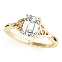 Emerald Cut Color Solitaire - TN85156