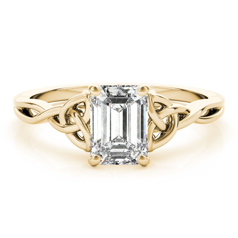 Emerald Cut Color Solitaire - TN85156