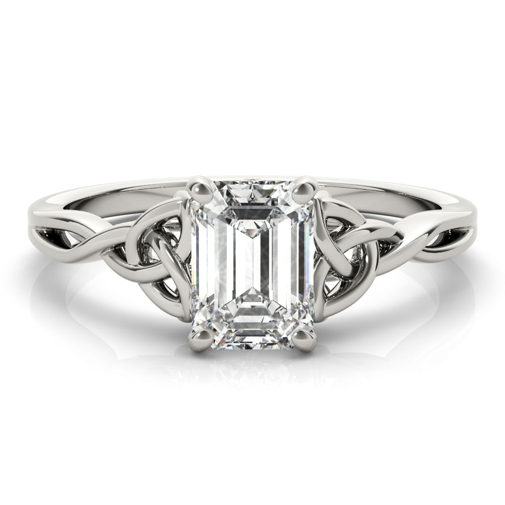 Emerald Cut Color Solitaire - TN85156