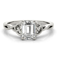 Emerald Cut Color Solitaire - TN85156