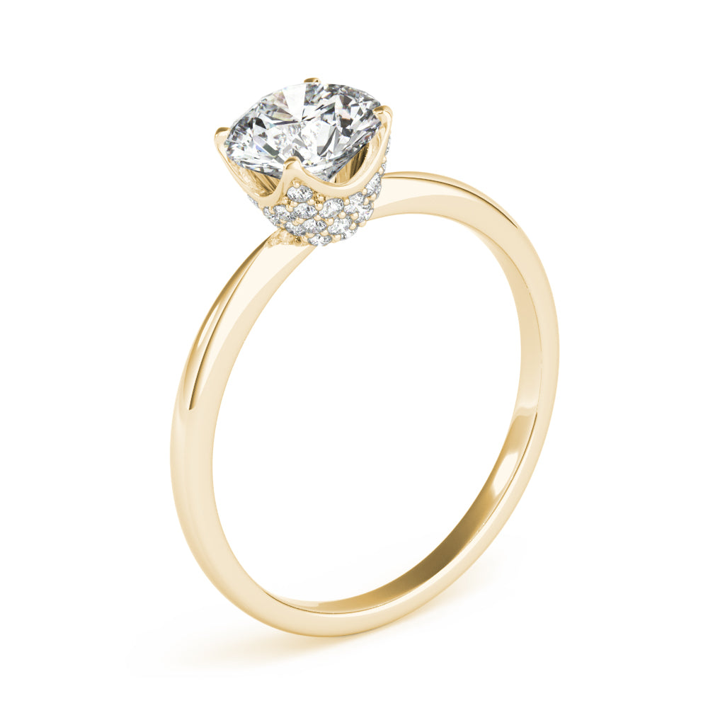 Engagement Rings Round Center - TN85183-1