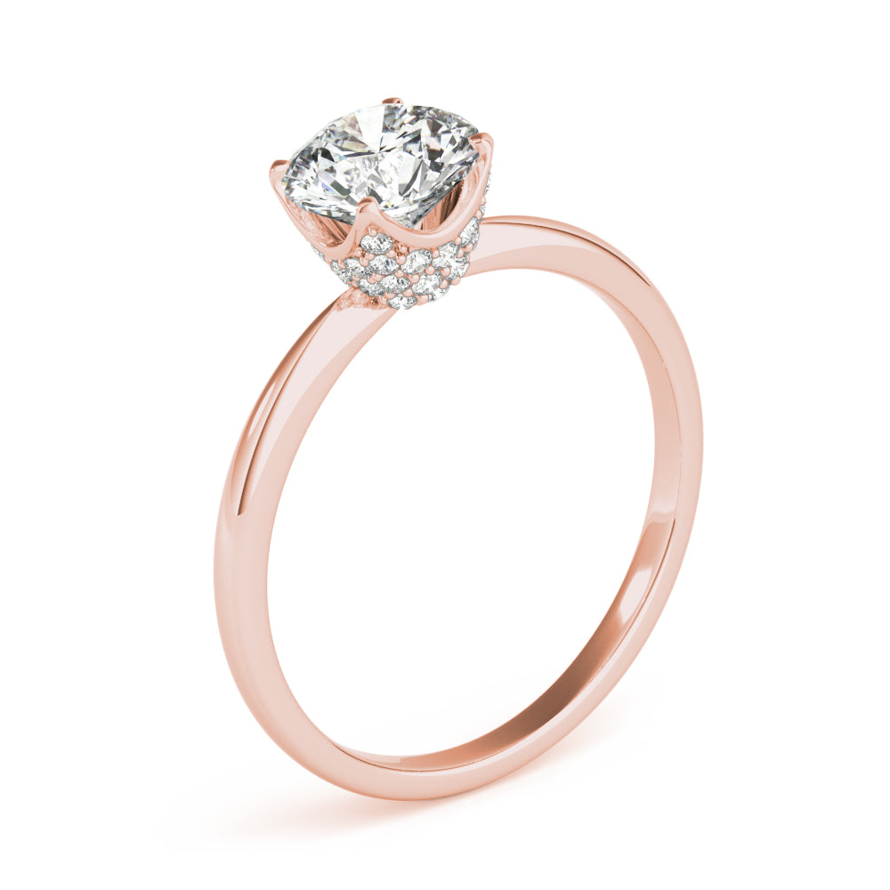 Engagement Rings Round Center - TN85183-1