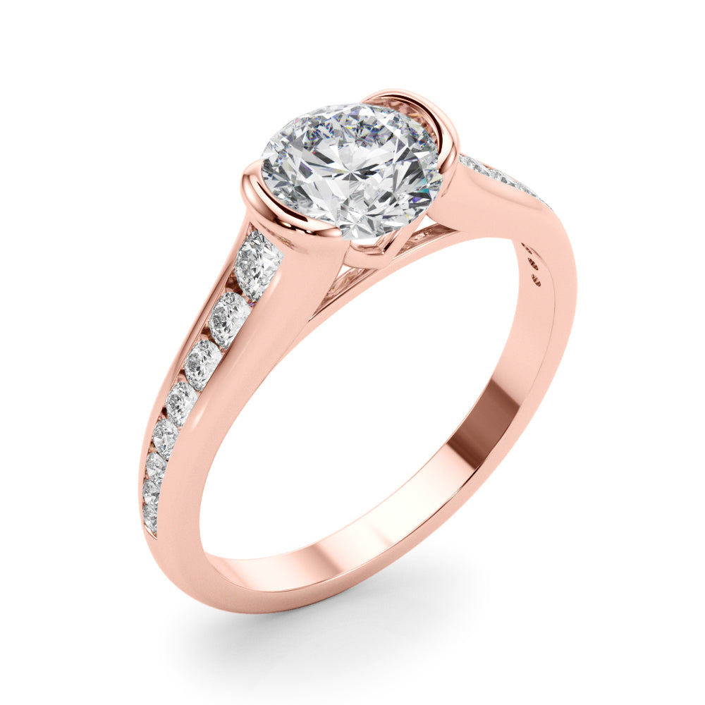 Engagement Ring Round Center - TN85231-1