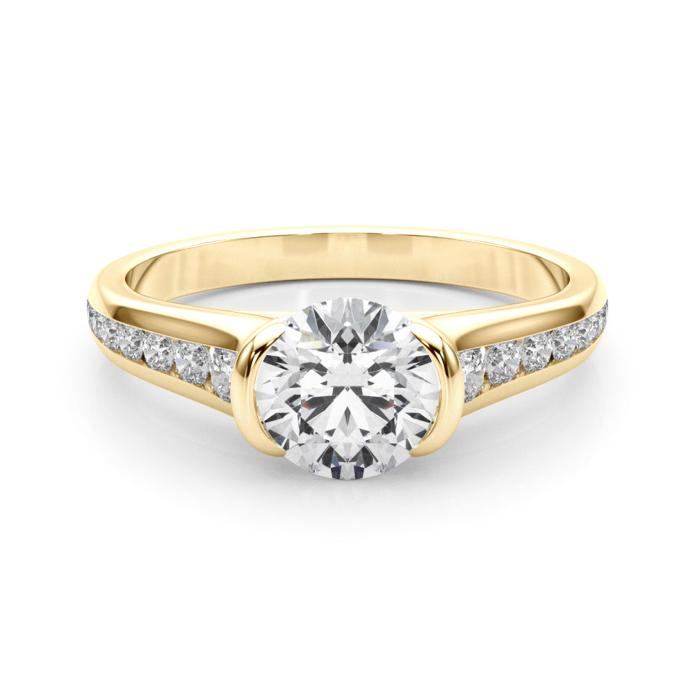 Engagement Ring Round Center - TN85231-1