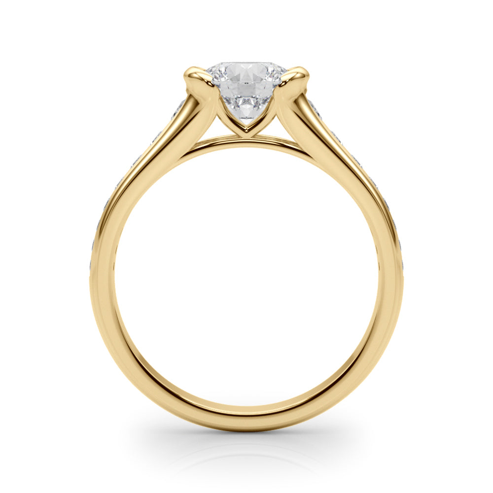 Engagement Ring Round Center - TN85231-1