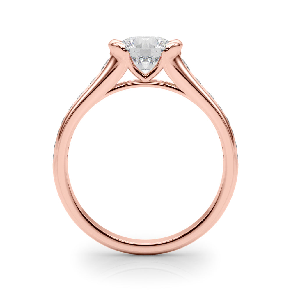 Engagement Ring Round Center - TN85231-1