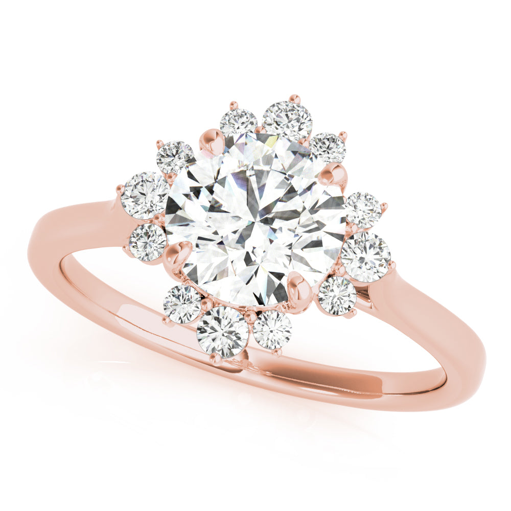 Engagement Ring For Round Center - TN85249