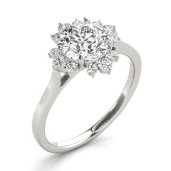 Engagement Ring For Round Center - TN85249