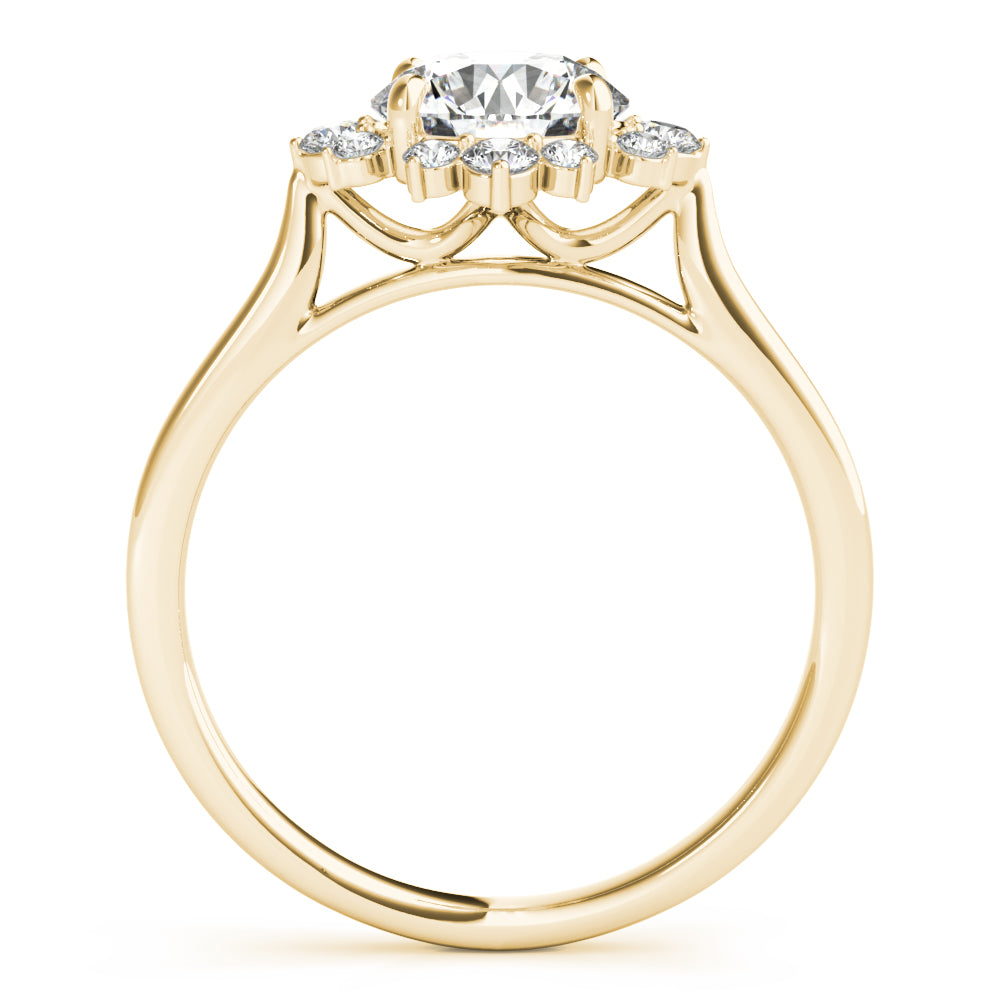 Engagement Ring For Round Center - TN85249