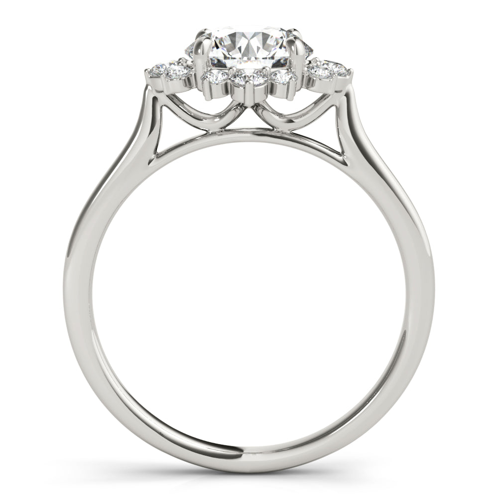 Engagement Ring For Round Center - TN85249